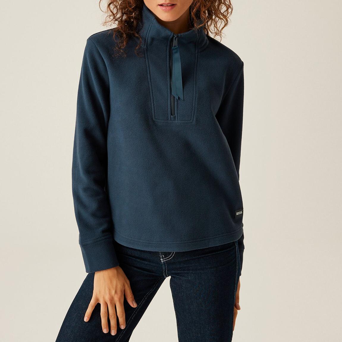 Navy Juliette Half Zip Fleece main product photo