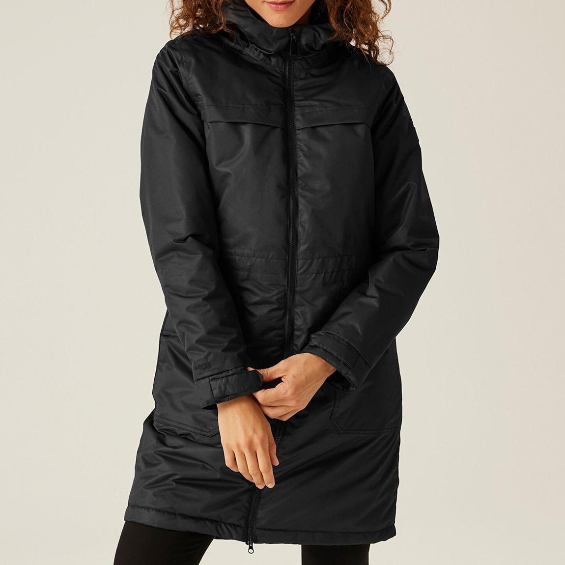 Black Romine Waterproof Parka main product photo