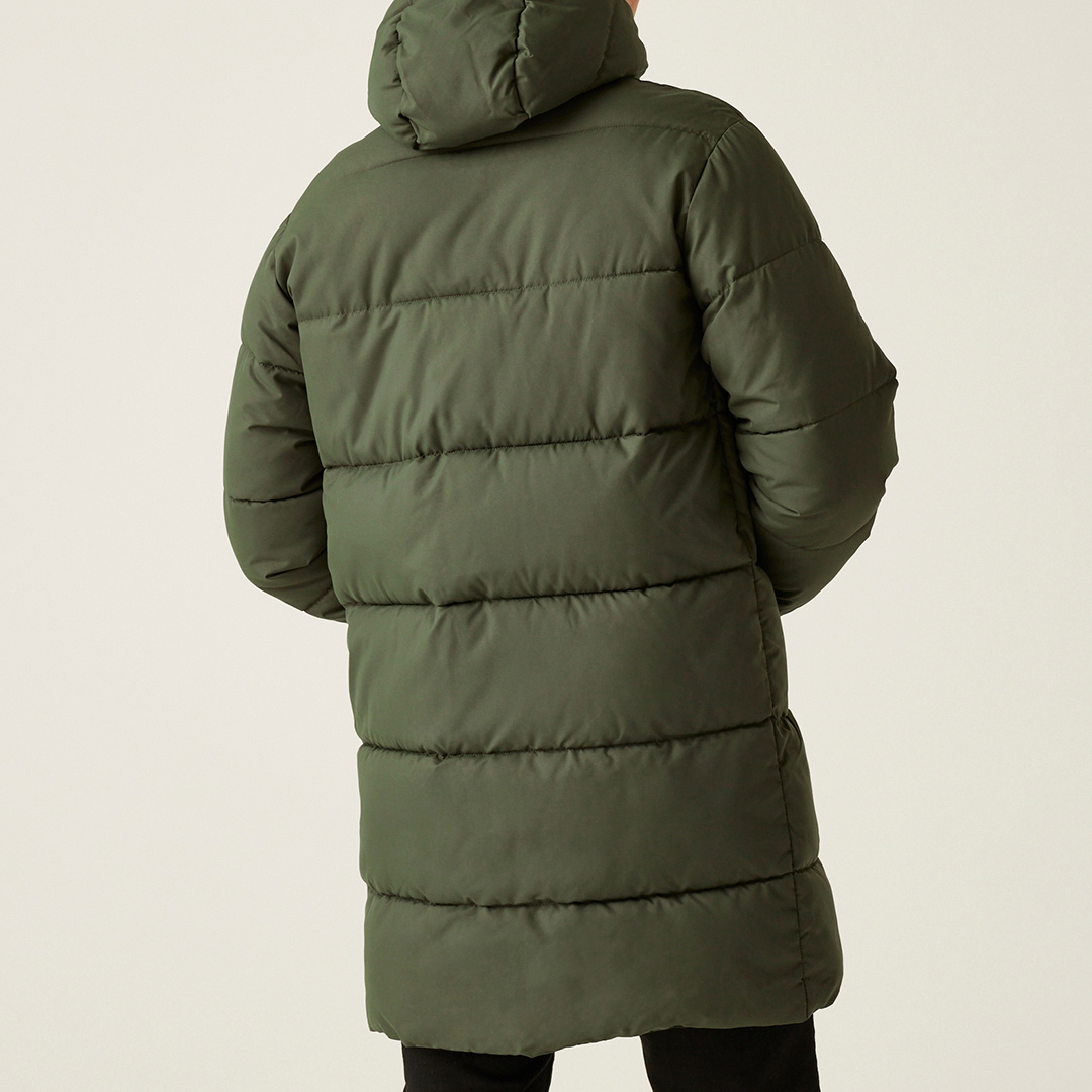 Khaki Hayleyn Padded Coat main product photo