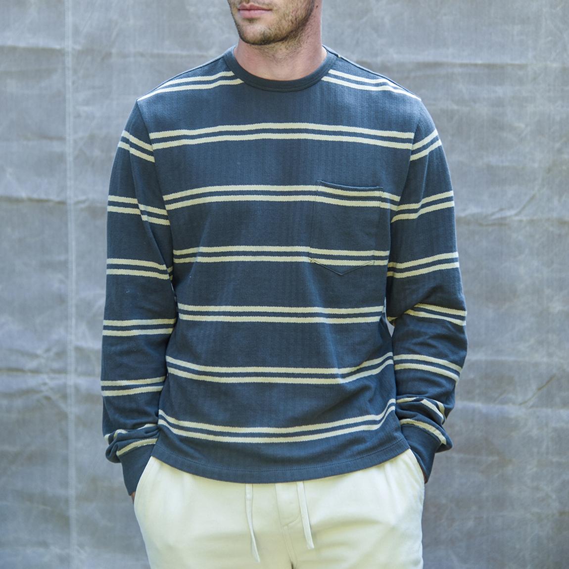 Navy Rory Cotton T-Shirt main product photo