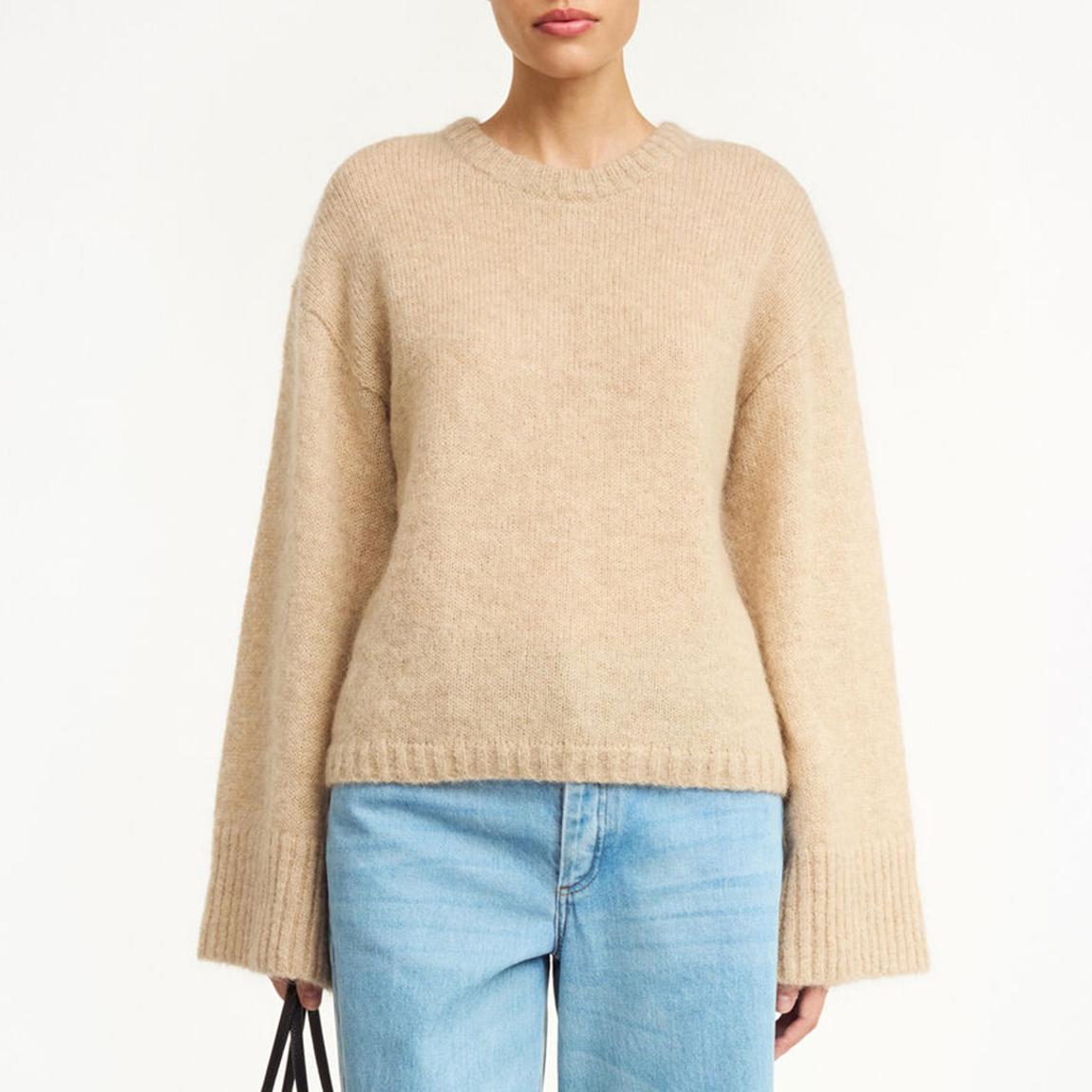 Beige Cierra Wool Blend Jumper main product photo