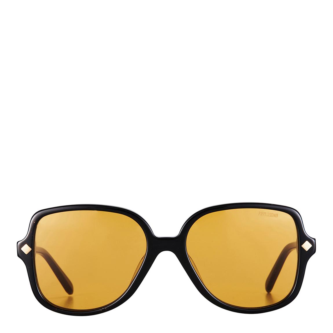 Black Yellow Saskia Sunglasses main product photo