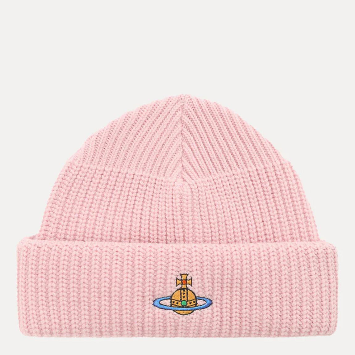Vivienne Westwood Pink Sporty Beanie - BrandAlley