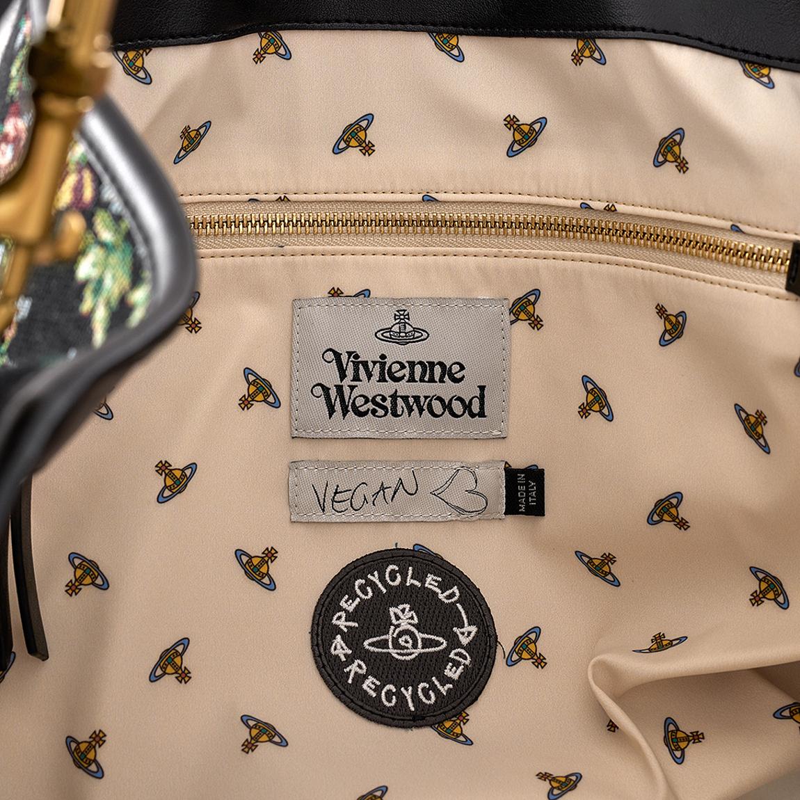 Vivienne Westwood Black Multi Nancy XL Shoulder Bag - BrandAlley