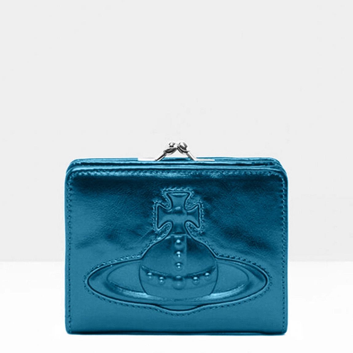 Teal Chelsea Wallet With Frame Pocket main product photo