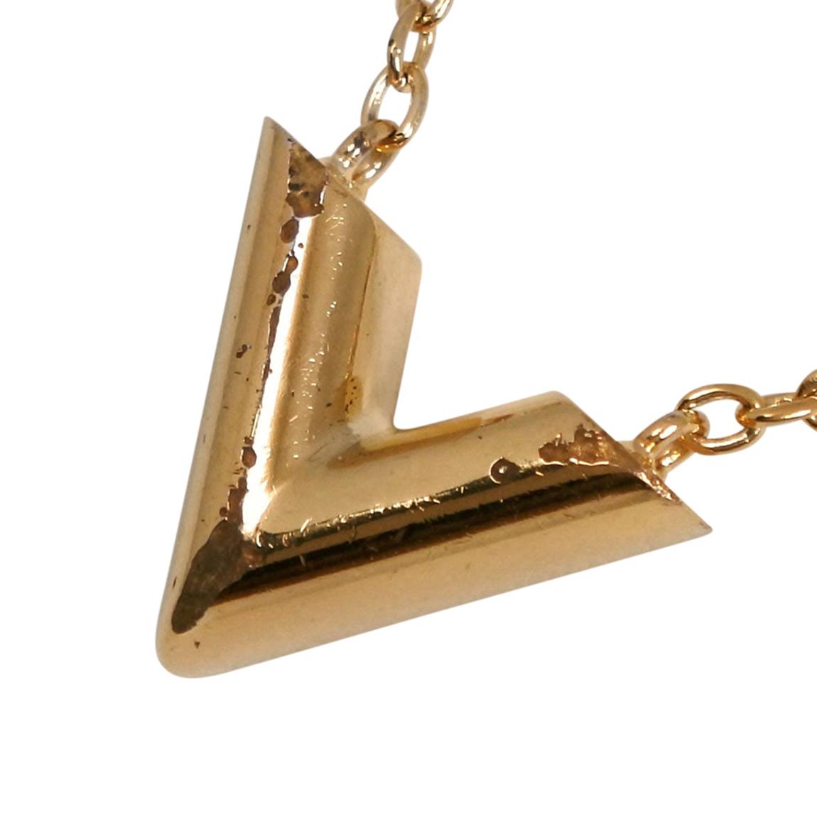Gold Essential V Necklace B main product photo
