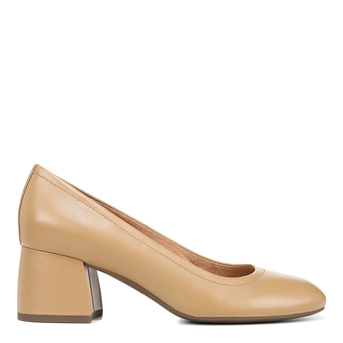 Camel Leather Carmel Court Heel main product photo