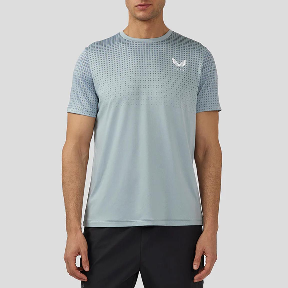 Light Blue Flow Knit T-Shirt main product photo