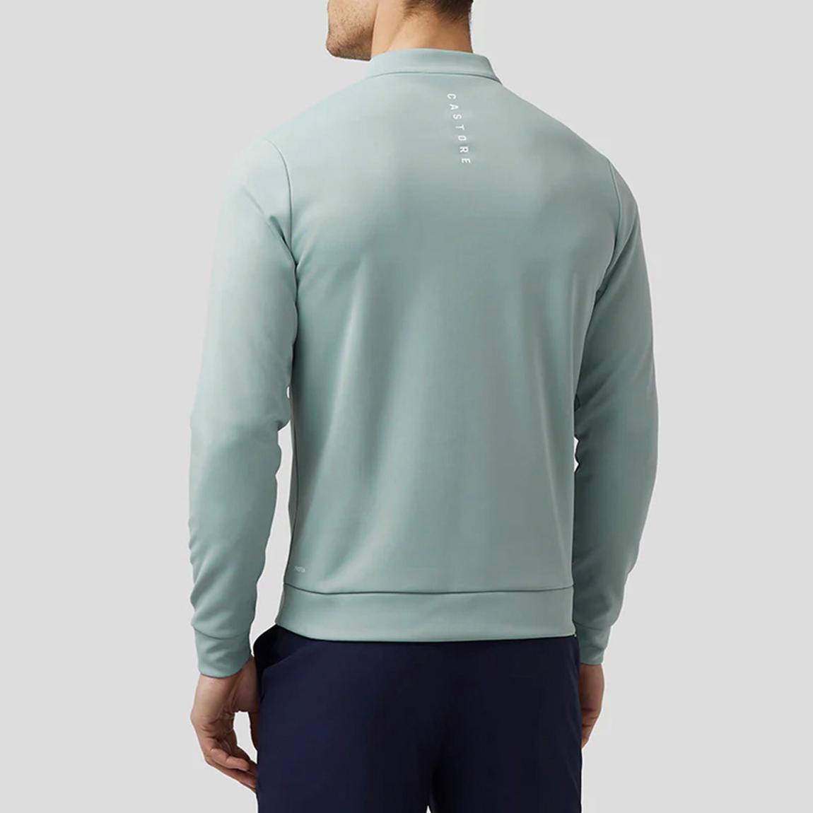 Light Blue Club Golf 1/4 Zip Top main product photo