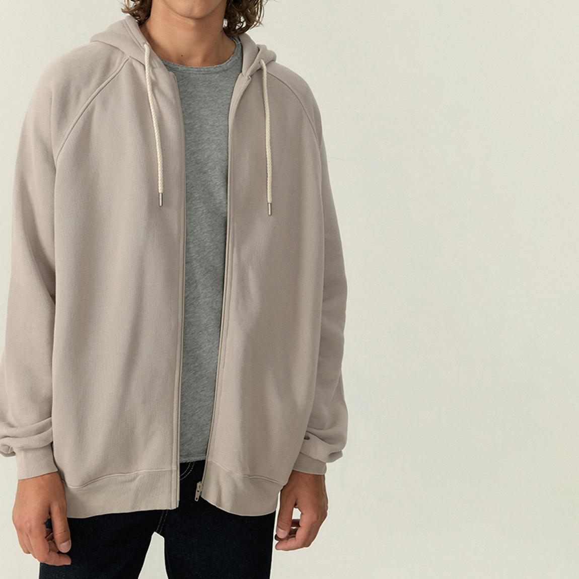 Stone Zip-Up Hoodie main product photo