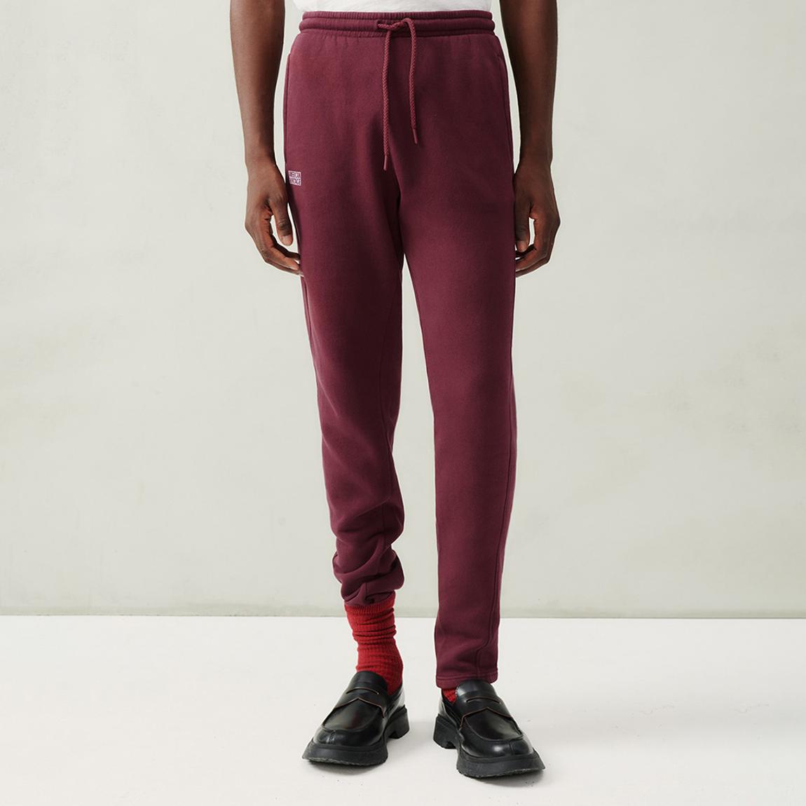 Burgundy Slim Fit Joggers main product photo