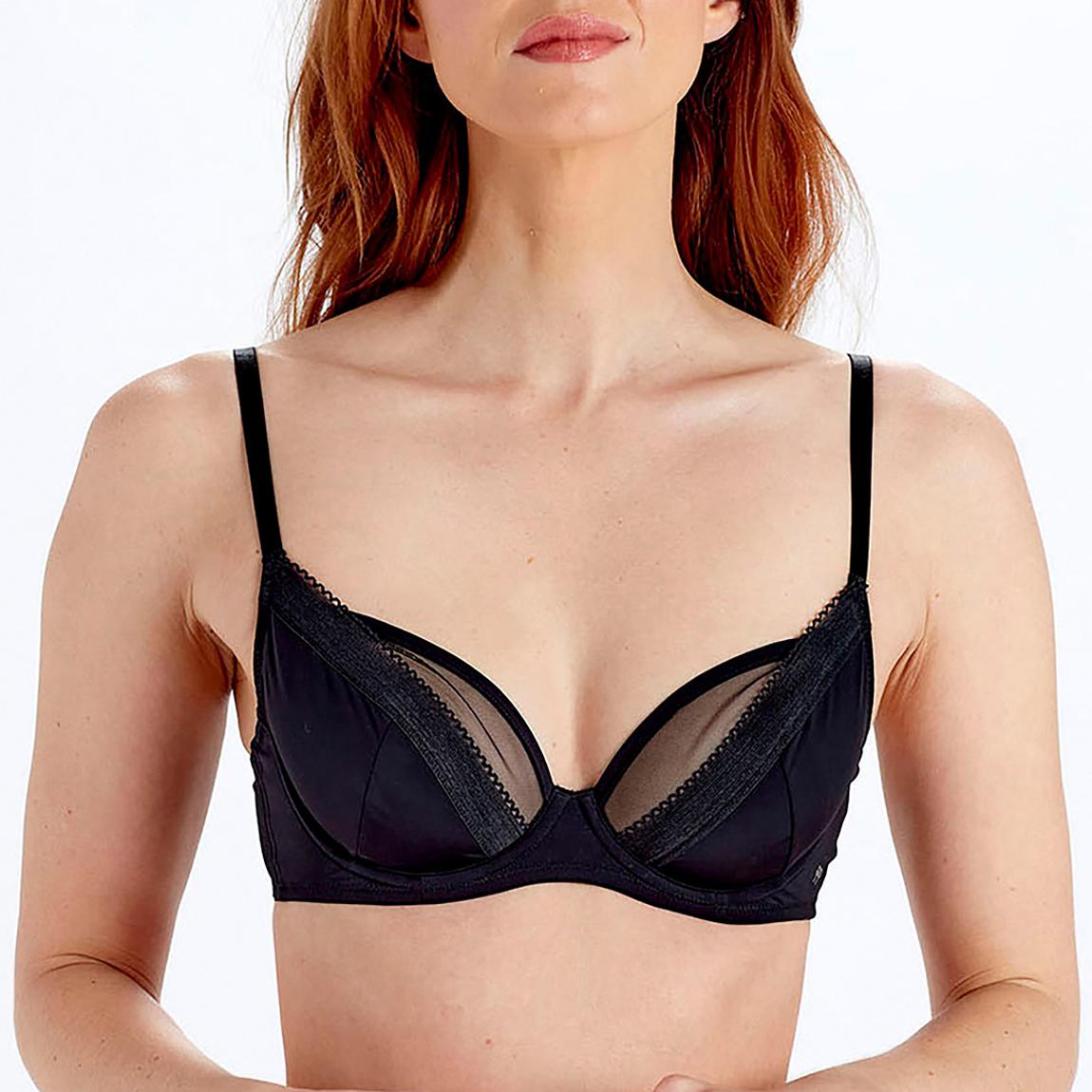 Black Naturals DD+ Underwire Non Padded Bra main product photo