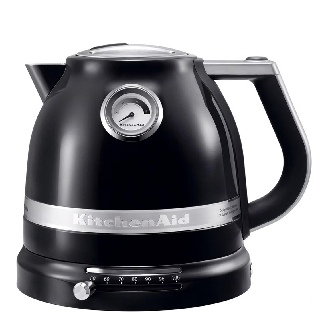 Onyx Black Artisan 1.5L Kettle main product photo