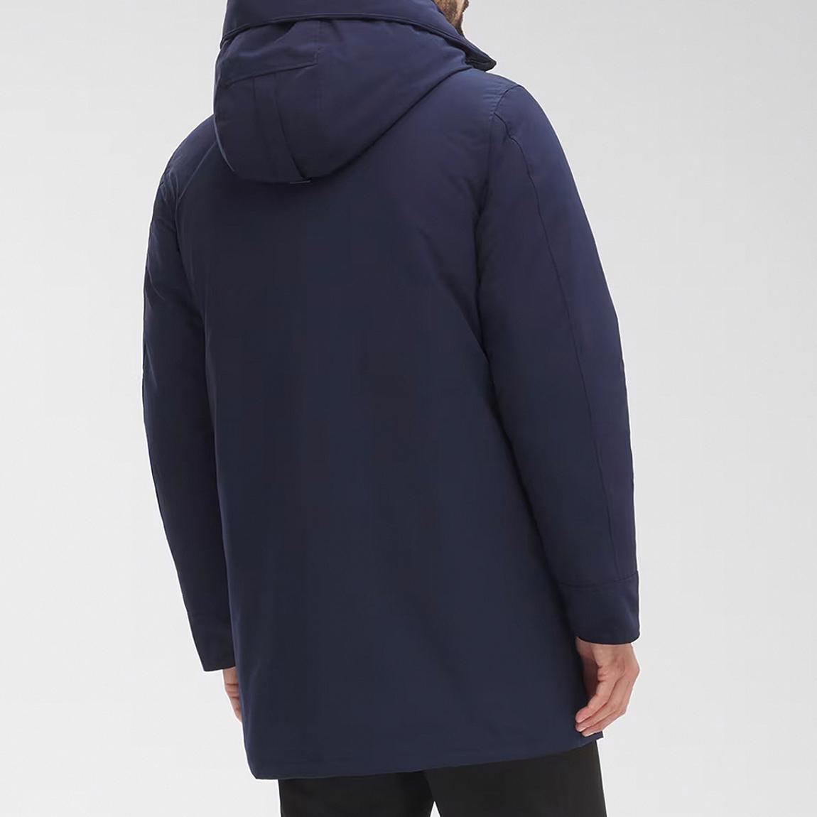 Navy Langford Parka Coat main product photo