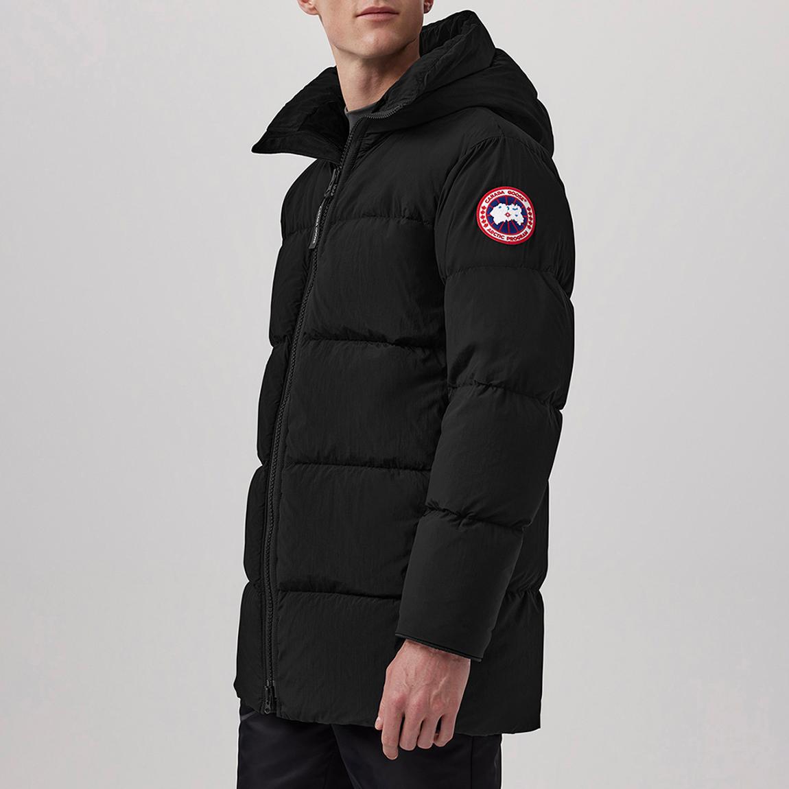 Black Lawrence Puffer Coat main product photo
