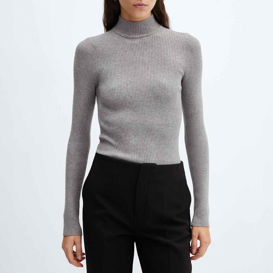 Grey Turtleneck Sweater main product photo