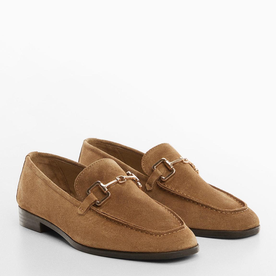 Tan Suede Horsebit Loafers main product photo