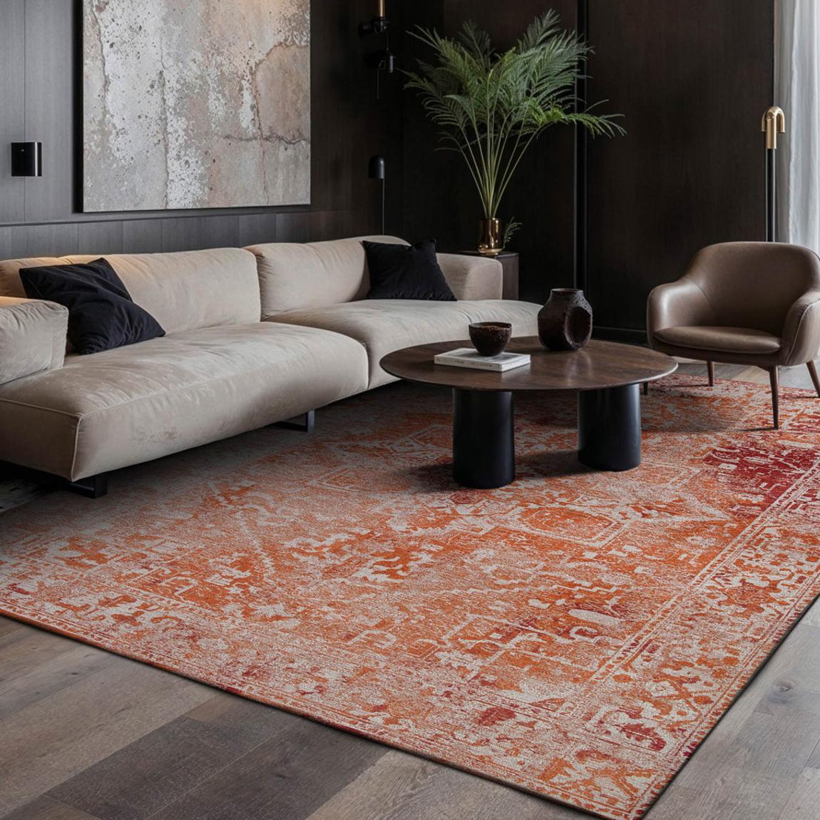 Heris - Brick 170x240cm Rug, Red main product photo