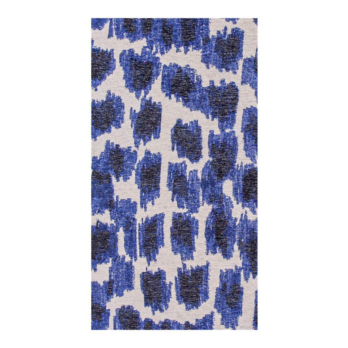 Ikat - Ultramarine 80x150cm Rug, Blue main product photo