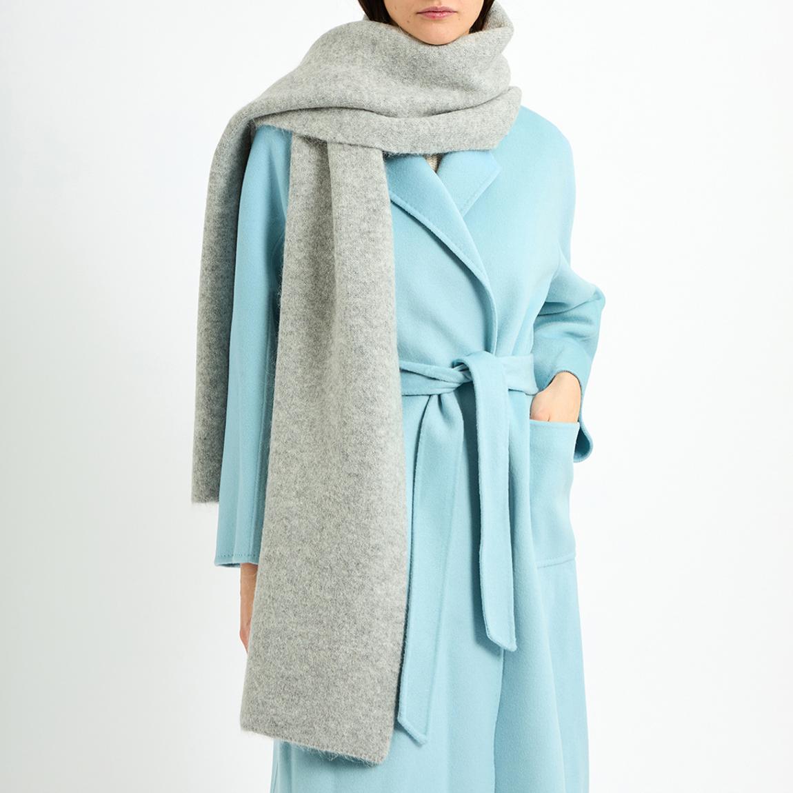 Grey Wool Blend Scarf main product photo