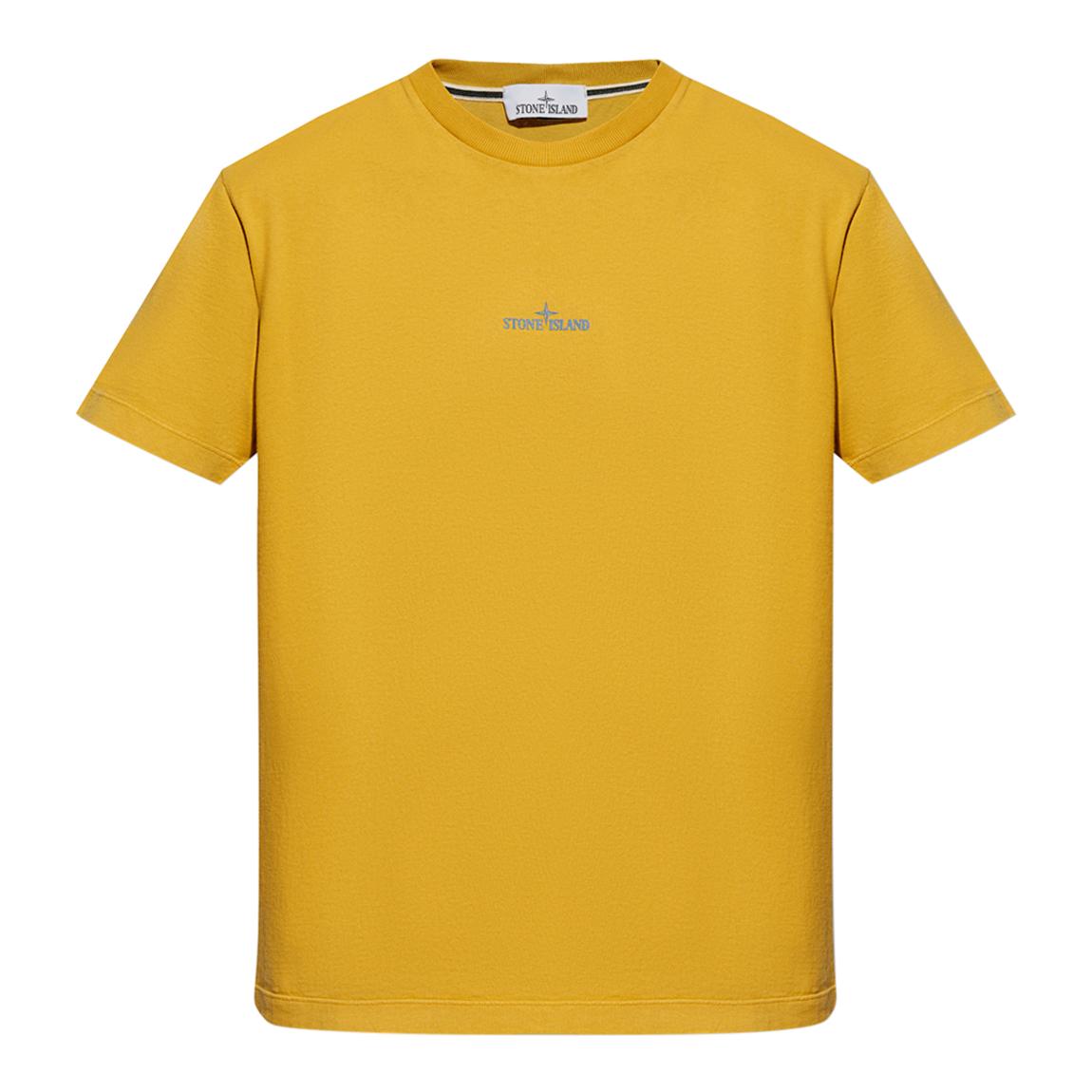 Yellow Logo Cotton T-Shirt main product photo