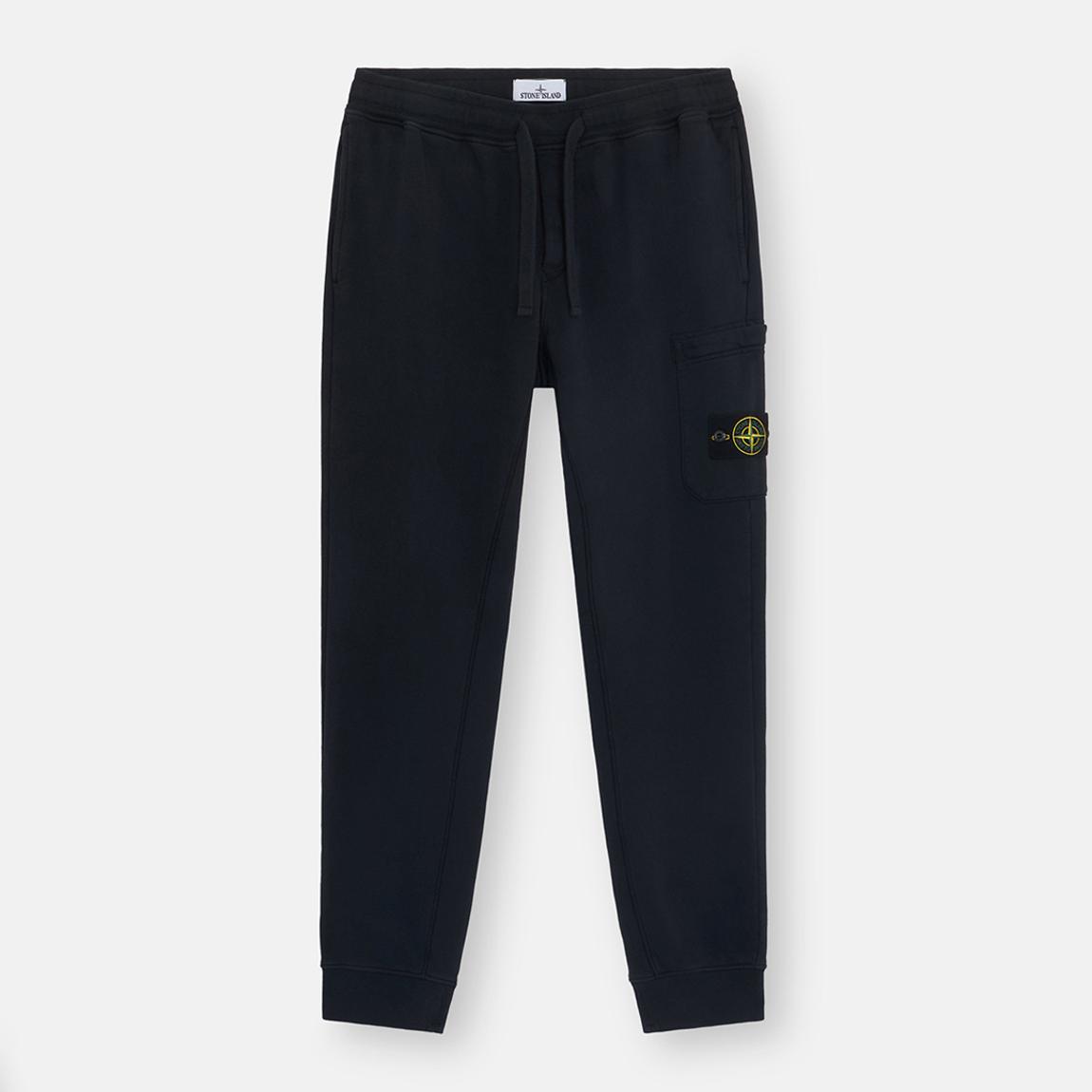 Navy Badge Drawstring Cotton Joggers main product photo