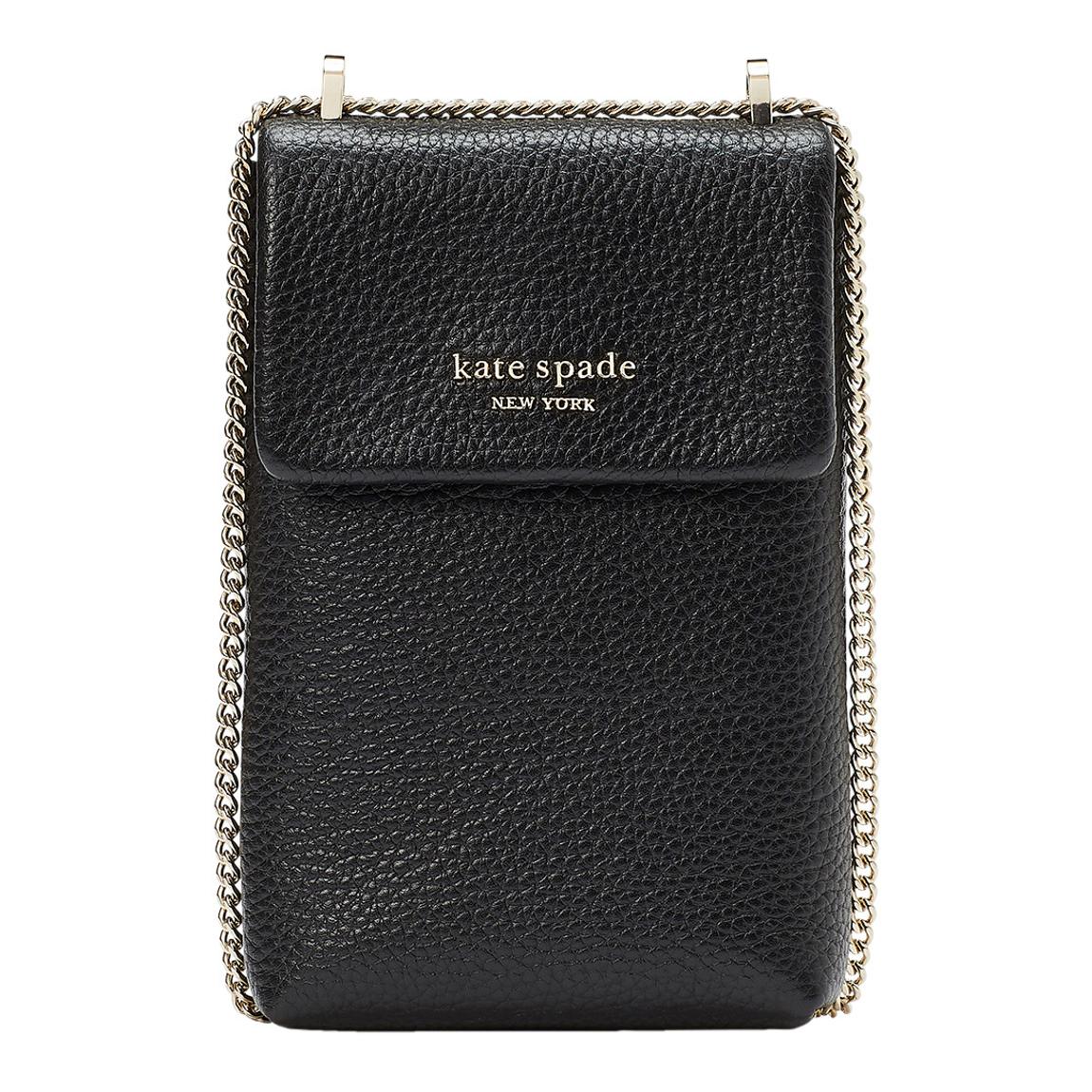 Black Veronica Pebbled Leather Ns Crossbody main product photo