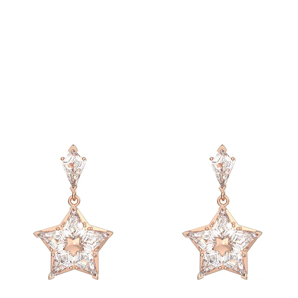 Rose Gold Stella Star Earrings main product photo