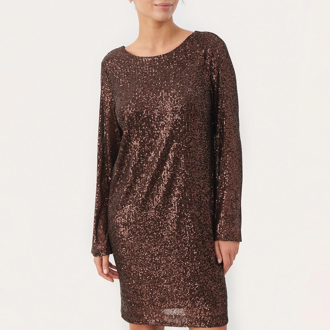Brown Sequin Dress main product photo