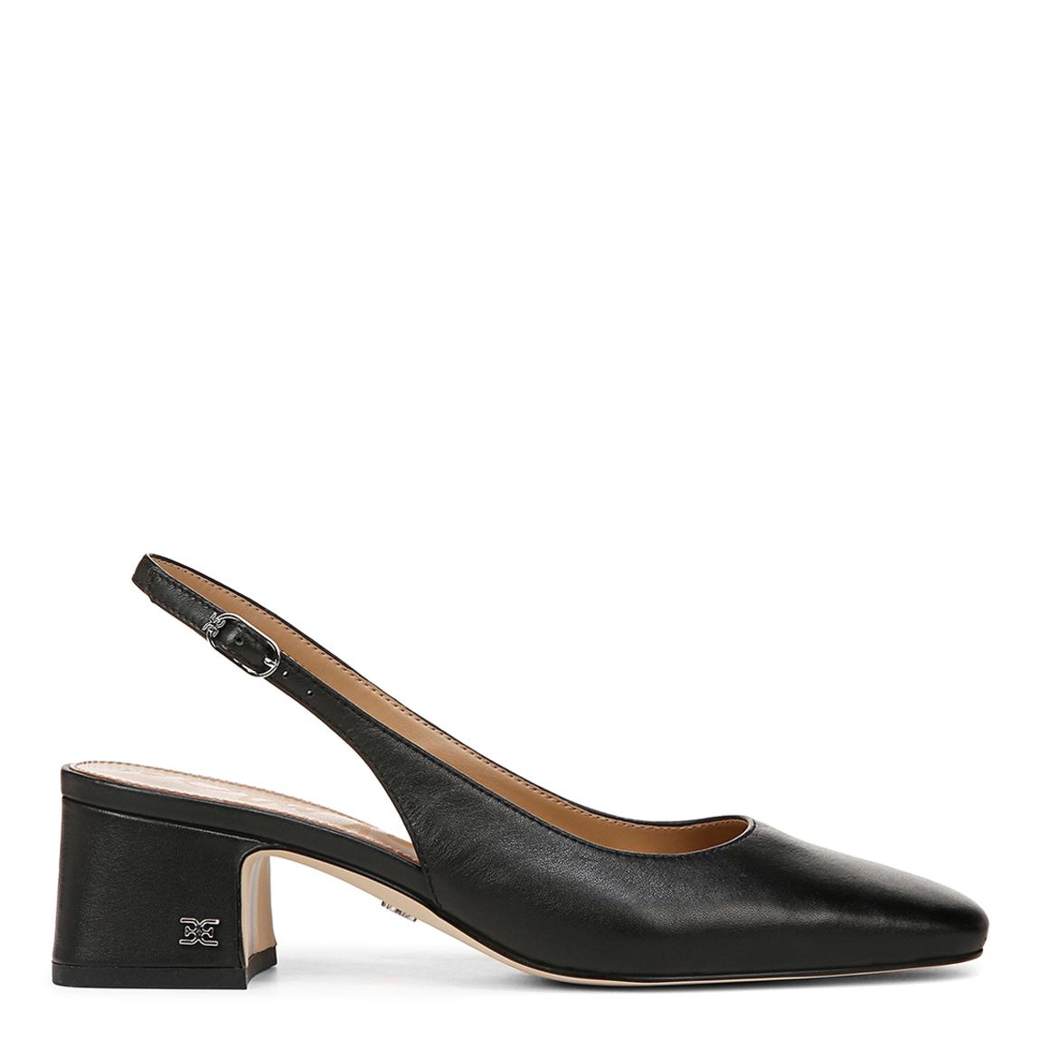 Black Terra Slingback Heeled Shoe main product photo