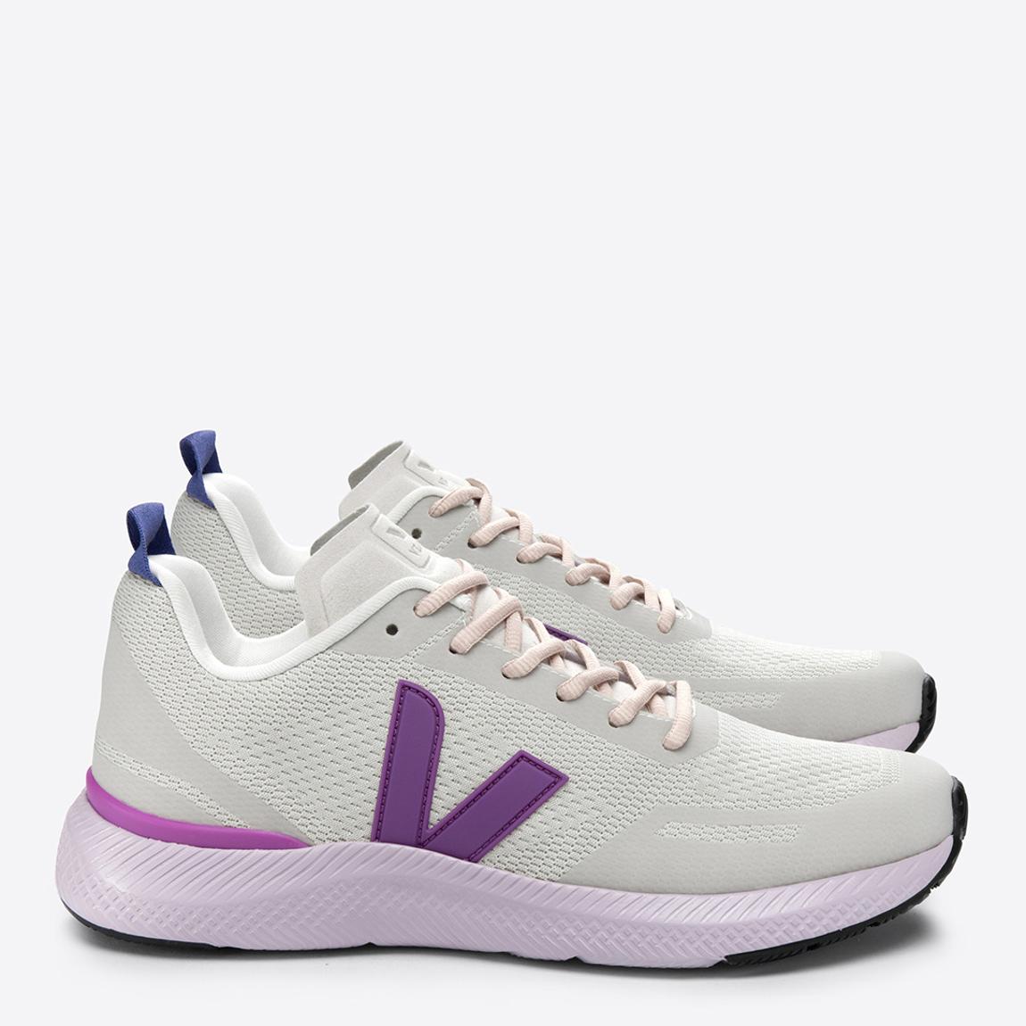 Women's White/Purple Impala Mesh Trainers main product photo
