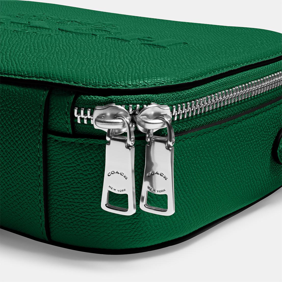 バッグ OLD COACH multi case green all leather Coach Green Crossgrain Leather Top Handle Crossbody - BrandAlley