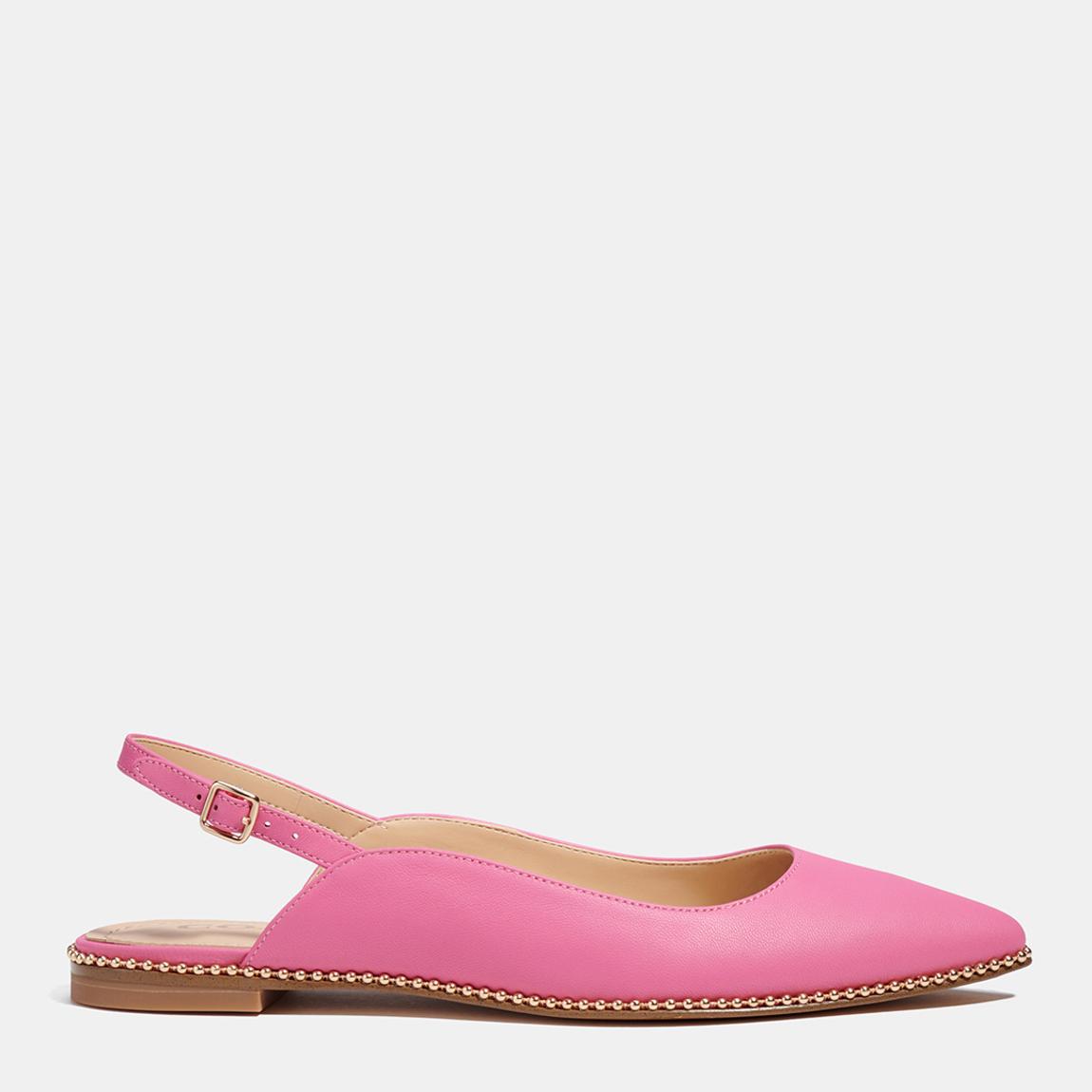 Pink Vae Skimmer Slingback Flat Shoes main product photo