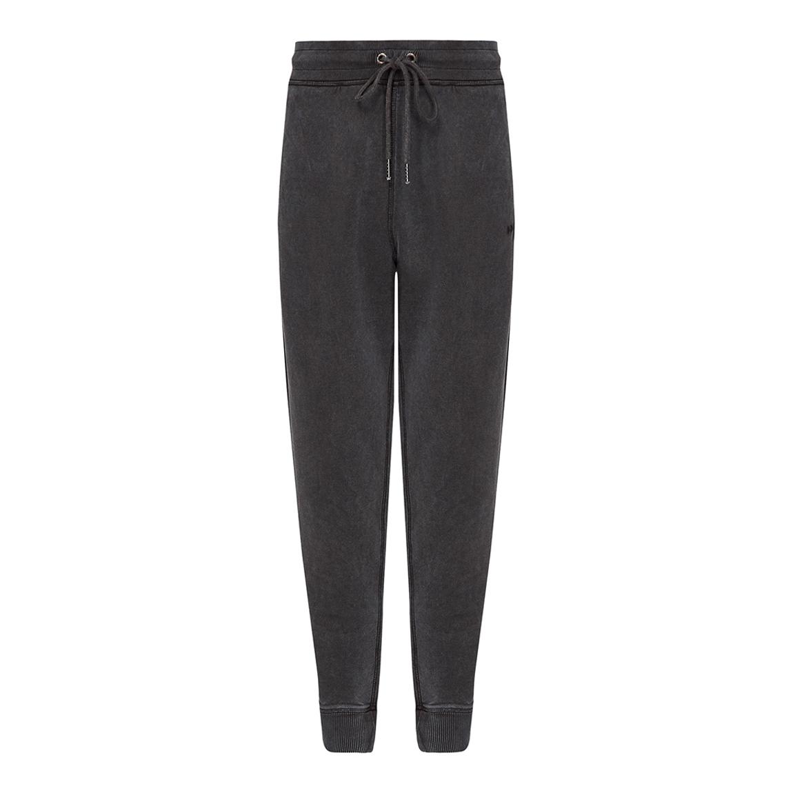 Black Washed Drawstring Joggers main product photo