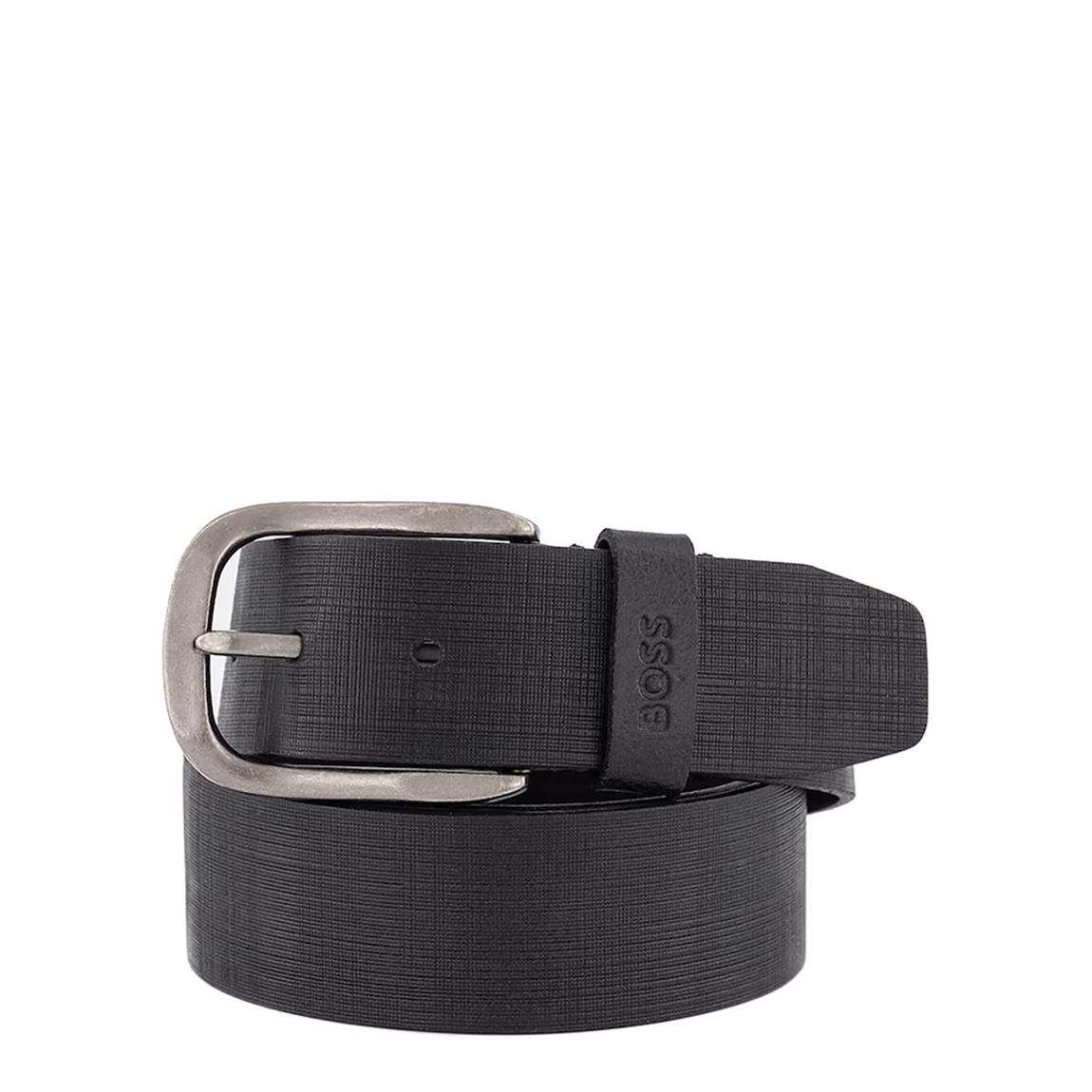 Boss Jabel Black Leather Belt main product photo