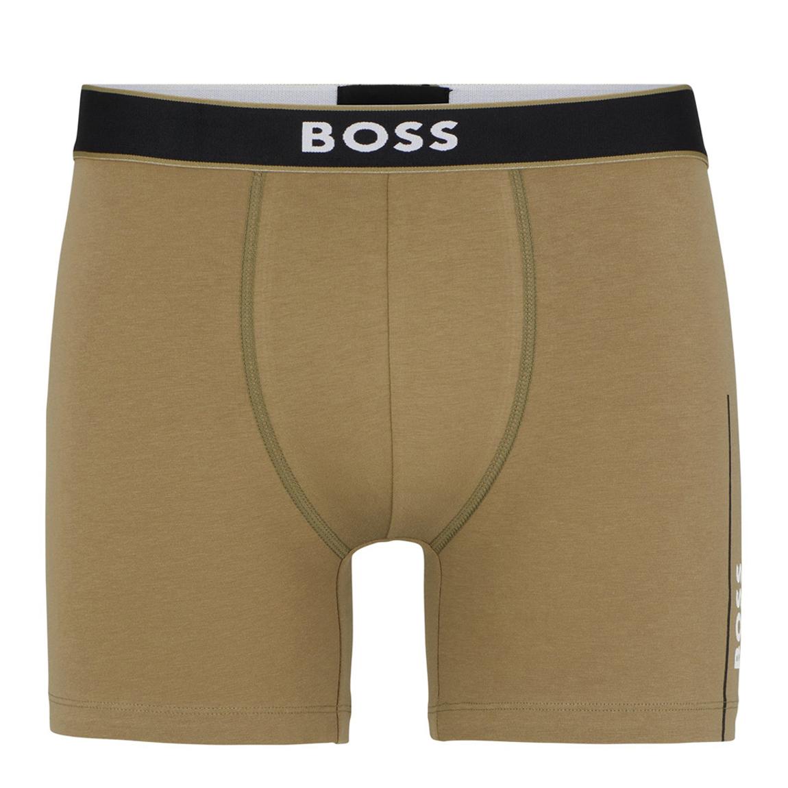 Khaki Classic Logo Boxers main product photo