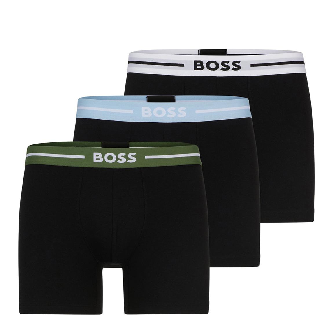 Black 3 Pack Classic Boxers main product photo