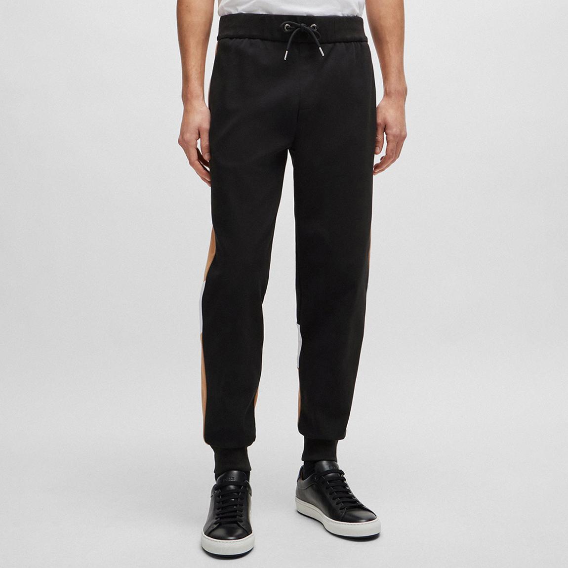 Black Side Taping Joggers main product photo