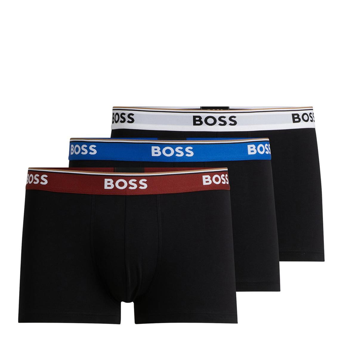 Black 3 Pack Logo Boxers main product photo