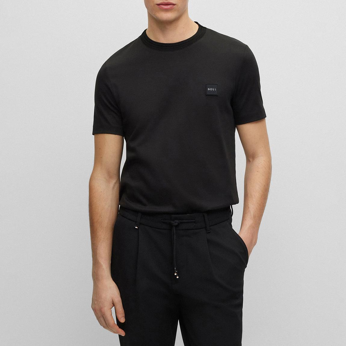 Black Logo Cotton T-Shirt main product photo