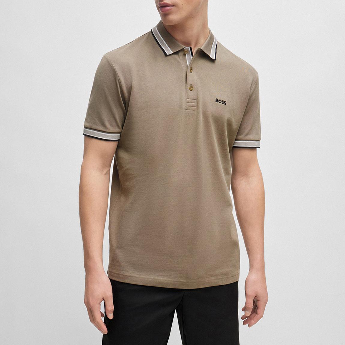 Pastel Green Cotton Polo Shirt main product photo