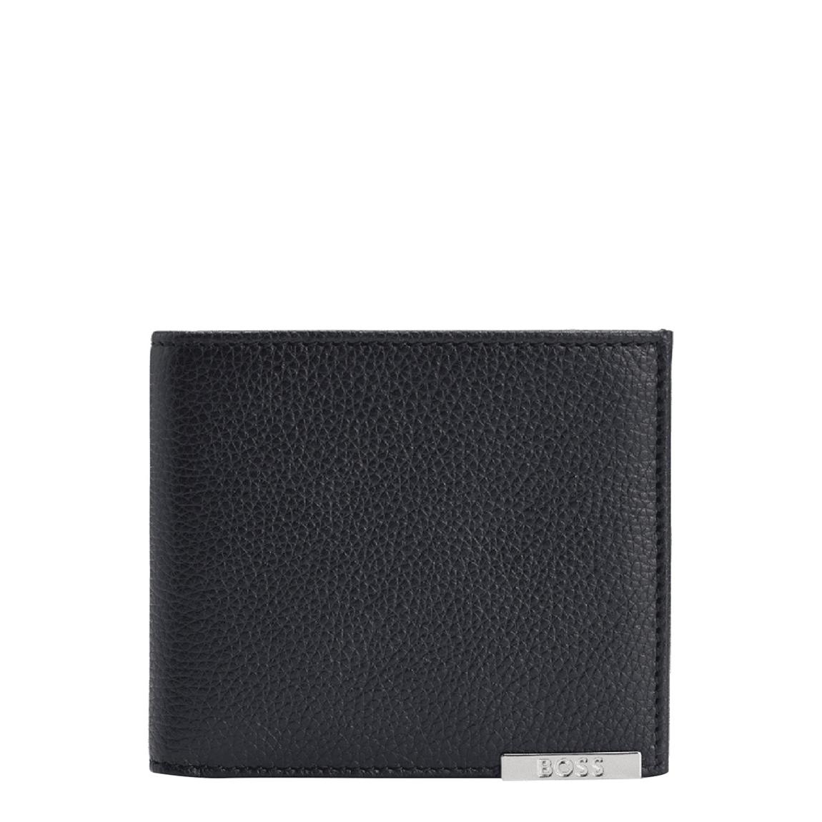 Black Leather Wallet & Card Holder Set main product photo