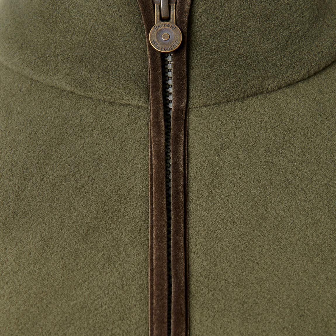 Women's Khaki Quarter Zip Fleece main product photo