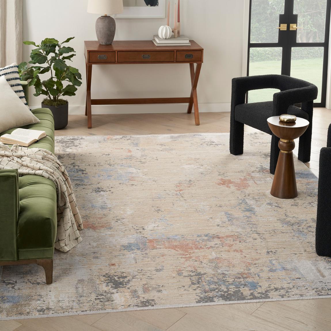 Abstract Hues ABH01 229 x 160cm Rug, Beige/Grey main product photo