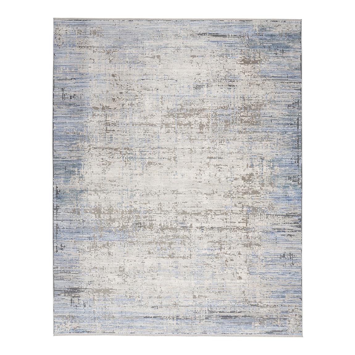 Abstract Hues ABH02 305 x 239cm Rug, Blue/Grey main product photo