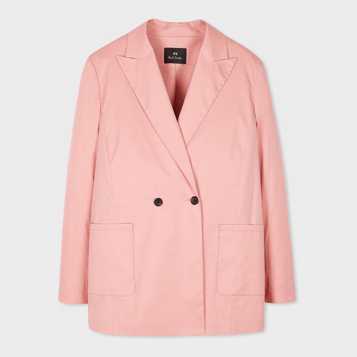 Light Pink Double Breasted Jacket main product photo