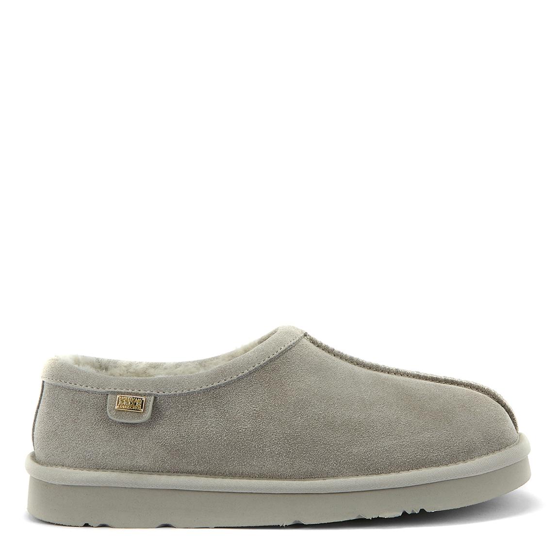 Grey Outback Suede Slippers main product photo