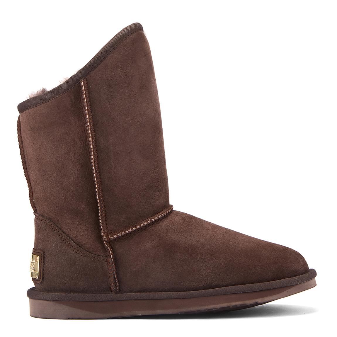 Brown Cost Short Sheepskin Boot main product photo