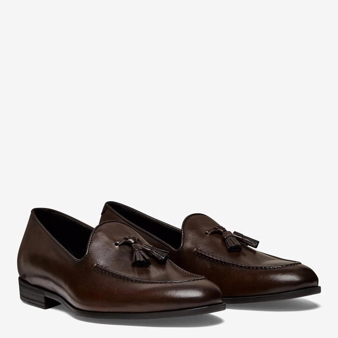 Men's Leather Brown Archie G Loafer main product photo