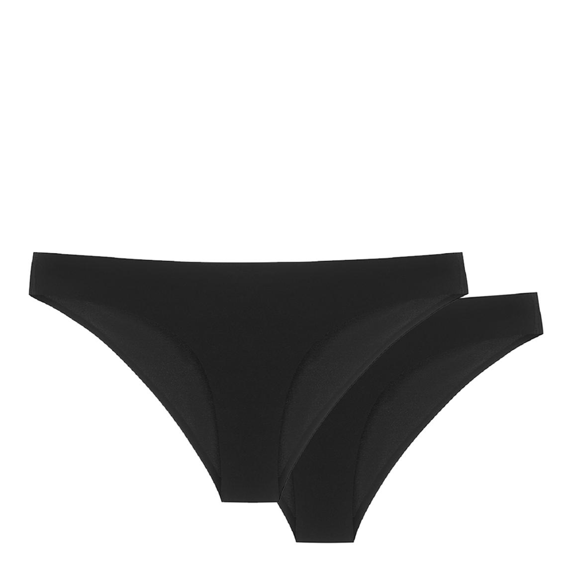 Barely Decent Brief Black 2 Pack main product photo